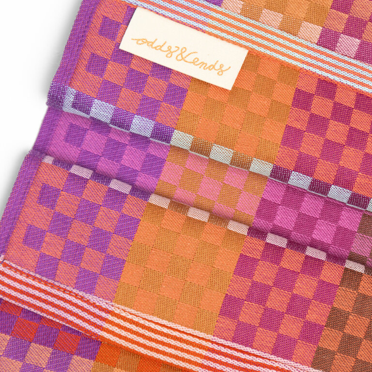 Foekje Fleur Foekje Fleur Tea Towel #86A Checkered