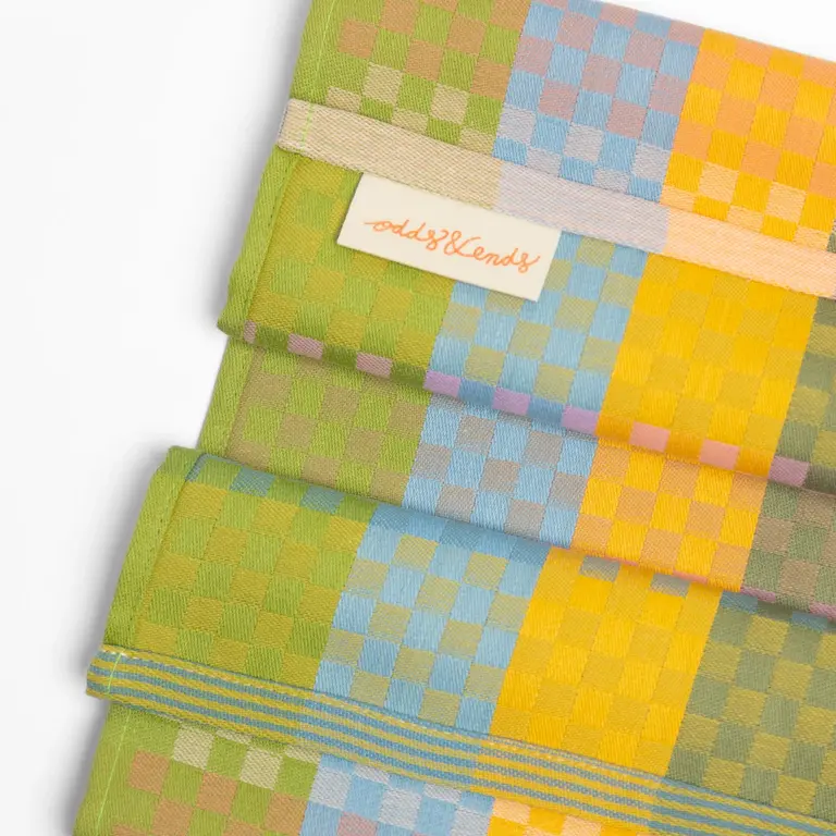 Foekje Fleur Foekje Fleur Tea Towel #87B Checkered