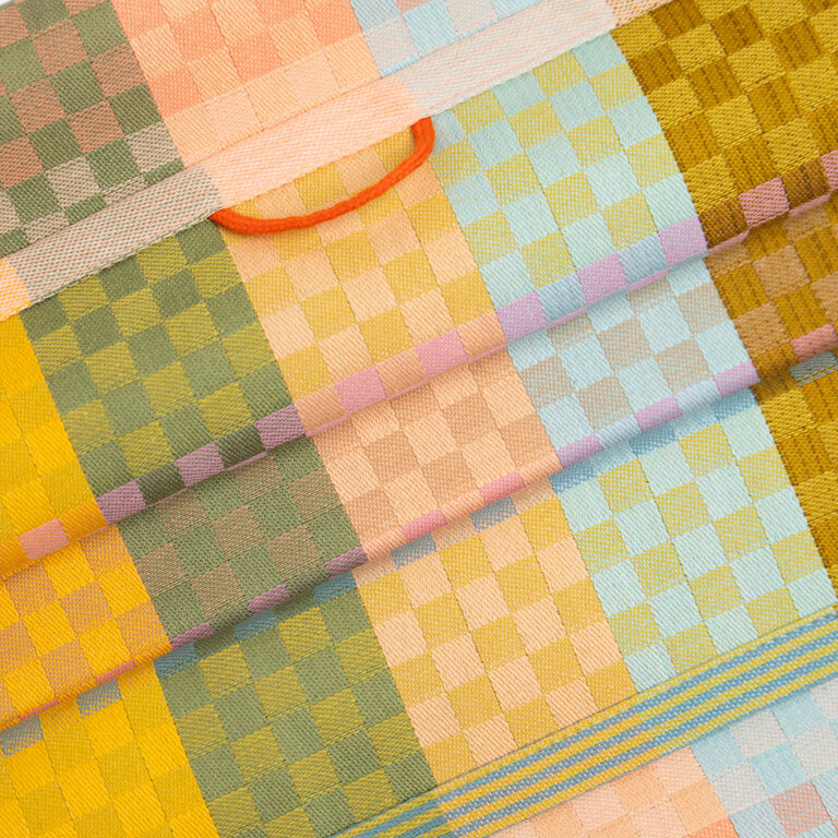 Foekje Fleur Foekje Fleur Tea Towel #87B Checkered