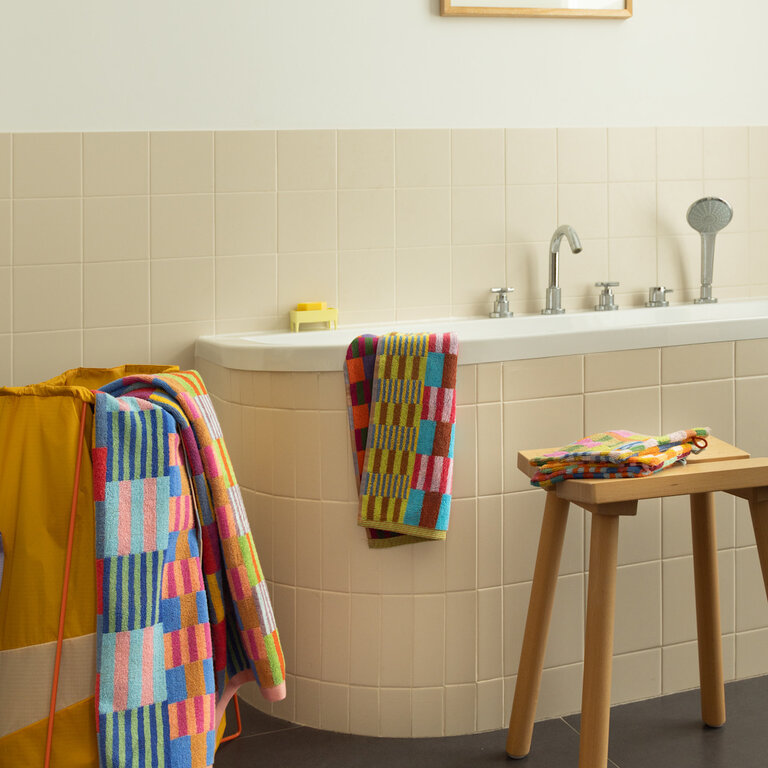 Foekje Fleur Foekje Fleur Bath Towel #73 Tulip Quilt