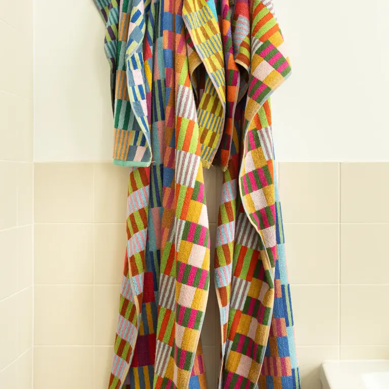 Foekje Fleur Foekje Fleur Bath Towel #73 Tulip Quilt