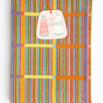Foekje Fleur Foekje Fleur Bath Towel #68 Criss Cross