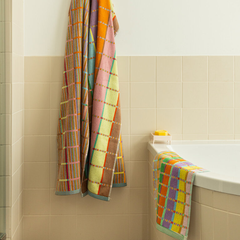 Foekje Fleur Foekje Fleur Bath Towel #68 Criss Cross