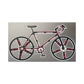 Seattle Royale Seattle Royale Bicycle Vinyl Sticker 7x4"