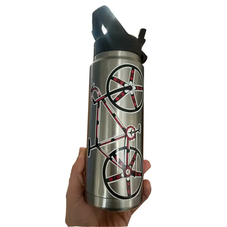 Seattle Royale Seattle Royale Bicycle Vinyl Sticker 7x4"