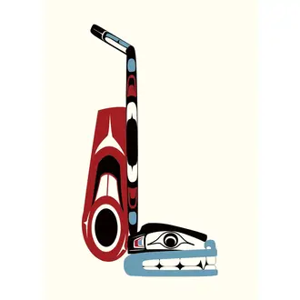 Seattle Royale Seattle Royale Vacuum Letterpress Print 5x7 (Unframed)