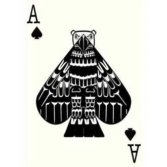 Seattle Royale Seattle Royale Ace Of Spade Letterpress Print 5x7 (Unframed)