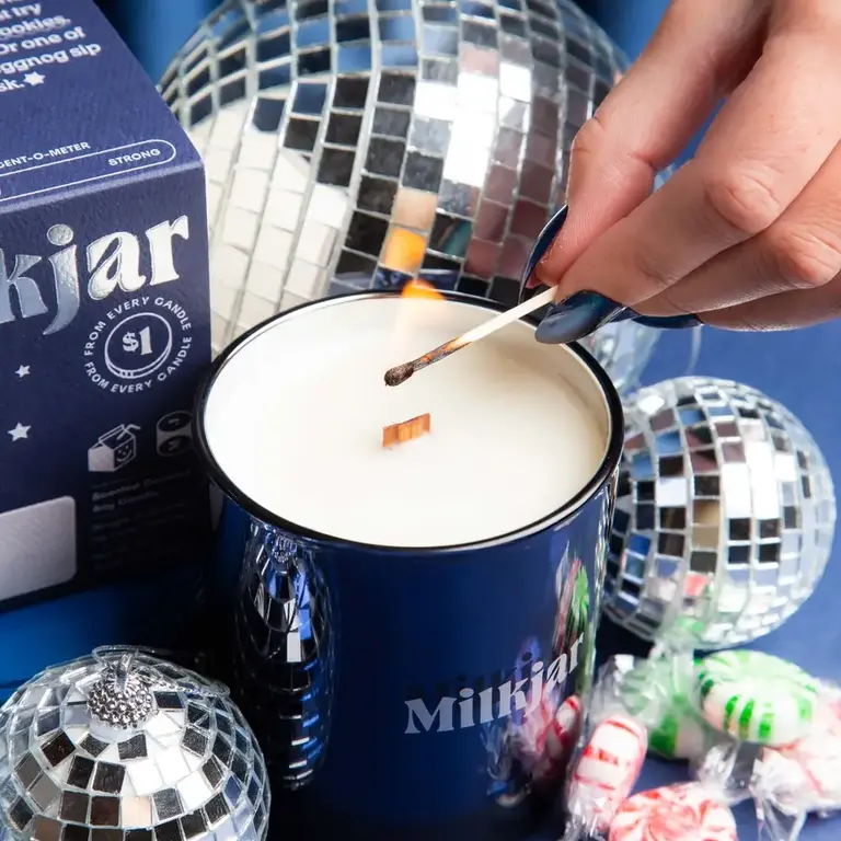 Milk Jar Candle Co Milk Jar Pattie 8oz Candle