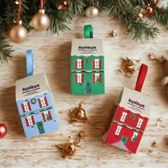 Boite a Bonbons Bonbon Little House Gummy Ornament