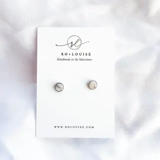 Ro + Louise Ro + Louise Jane Studs - Stone Silver