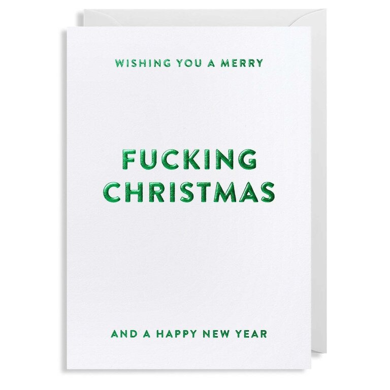Paper E Clips PEC - Merry Fucking Christmas Card