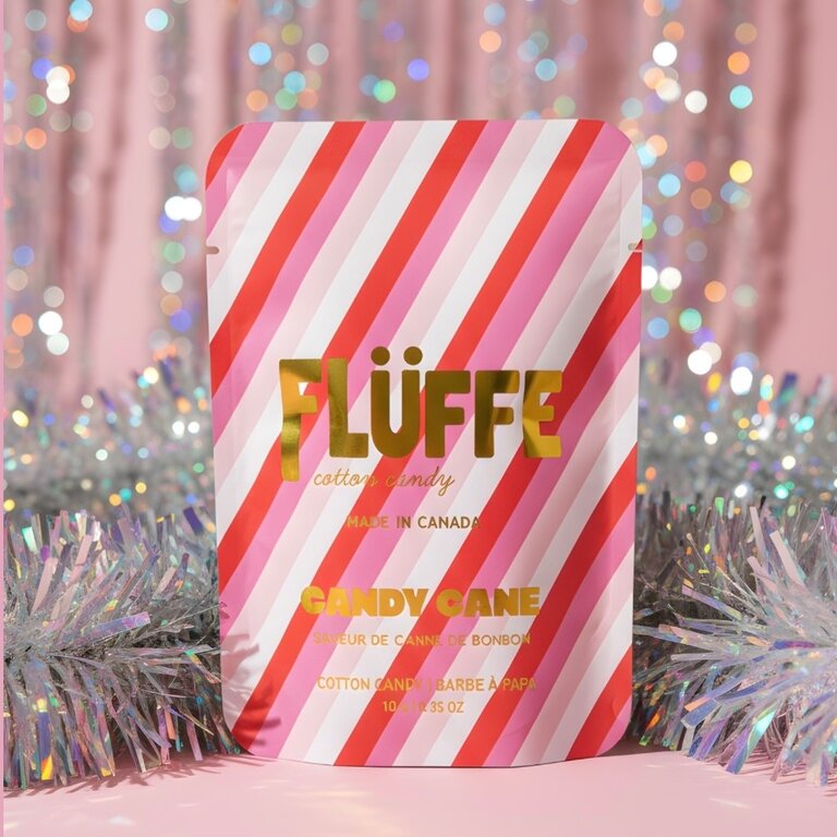 Fluffe Flüffe Cotton Candy - Candy Cane