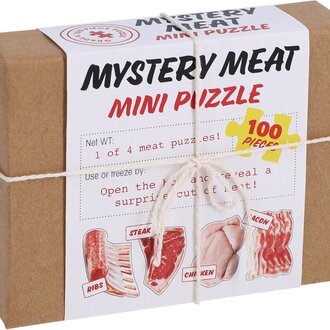 Raincoast Books Raincoast Mystery Meat Mini Puzzle (Assorted 100pce)