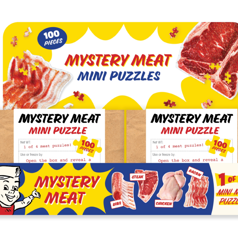 Raincoast Books Raincoast Mystery Meat Mini Puzzle (Assorted 100pce)