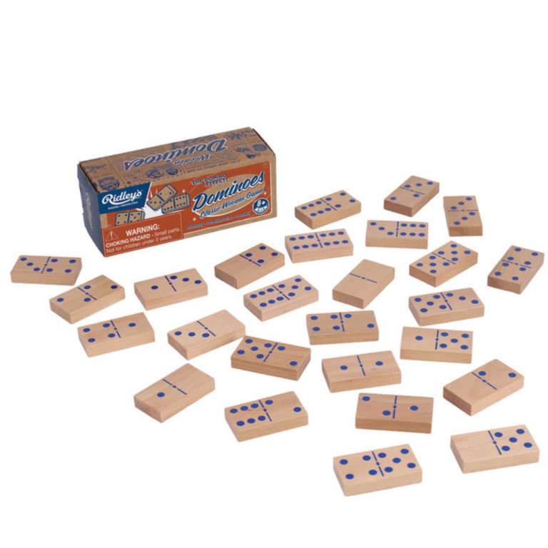 Raincoast Books Raincoast House of Novelties Wooden Dominoes