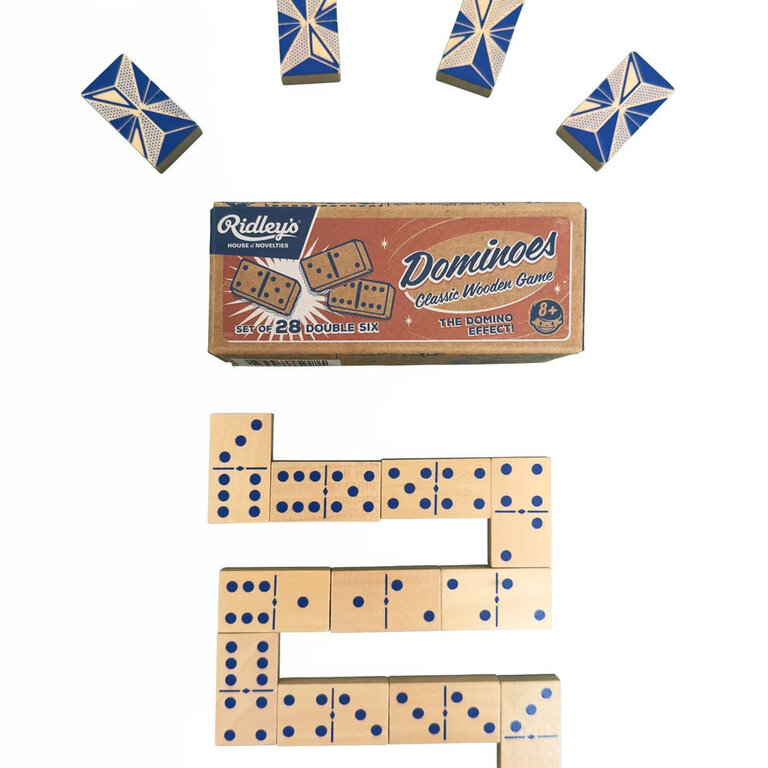 Raincoast Books Raincoast House of Novelties Wooden Dominoes