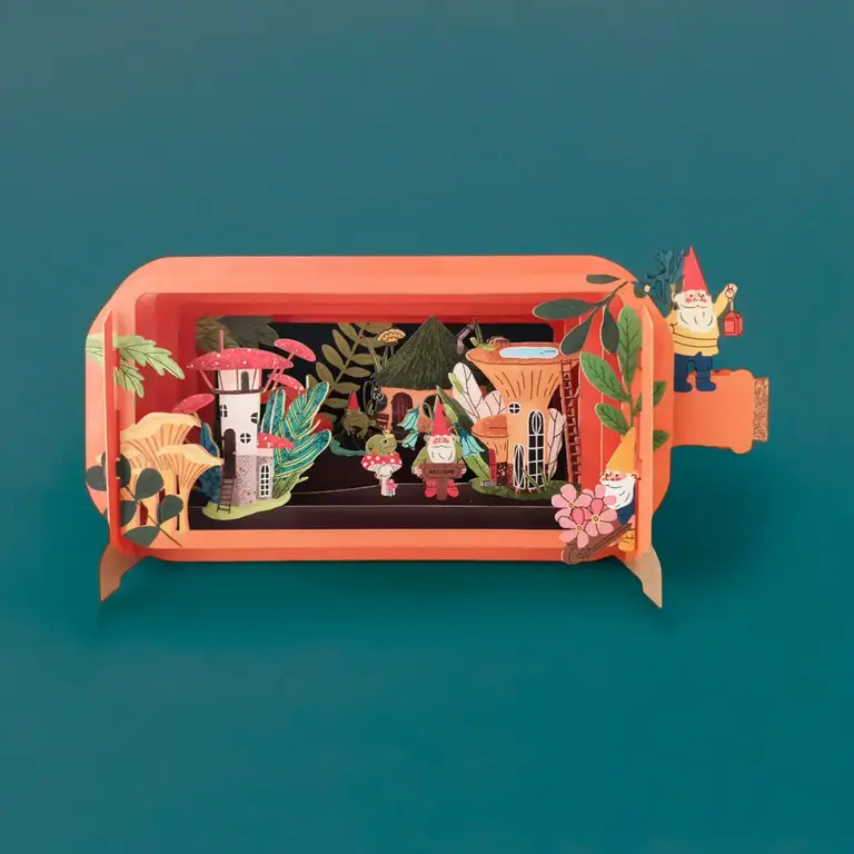 A-Joy A-Joy Mushroom Bottle Card