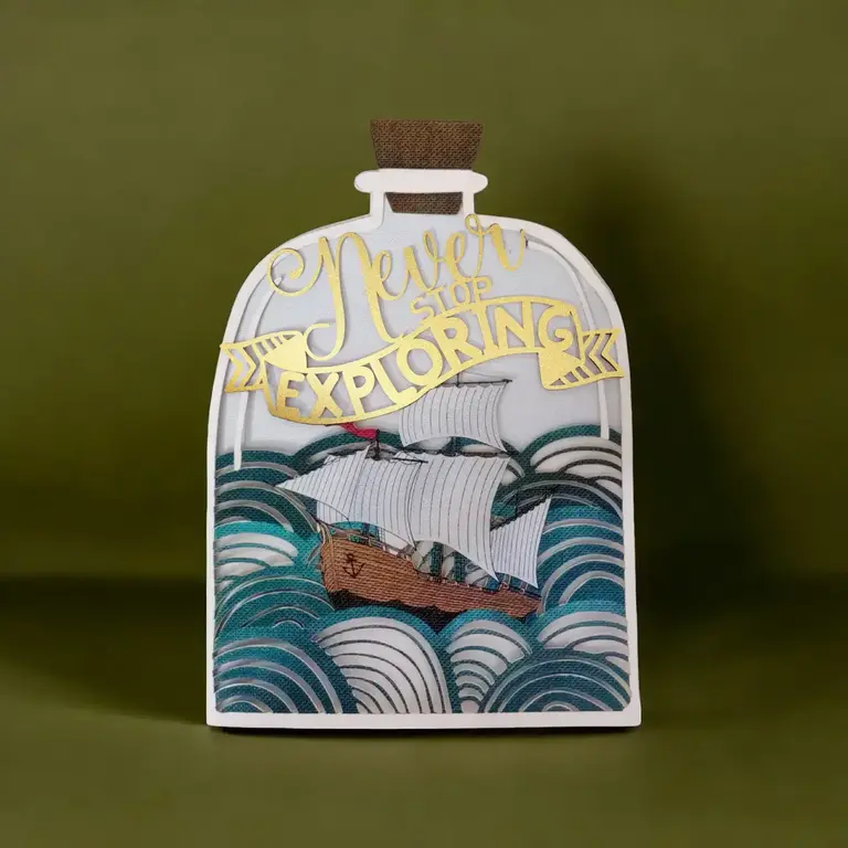 A-Joy A-Joy Never Stop Exploring Card