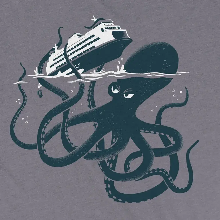 Factory 43 Factory Kraken Ferry Tshirt