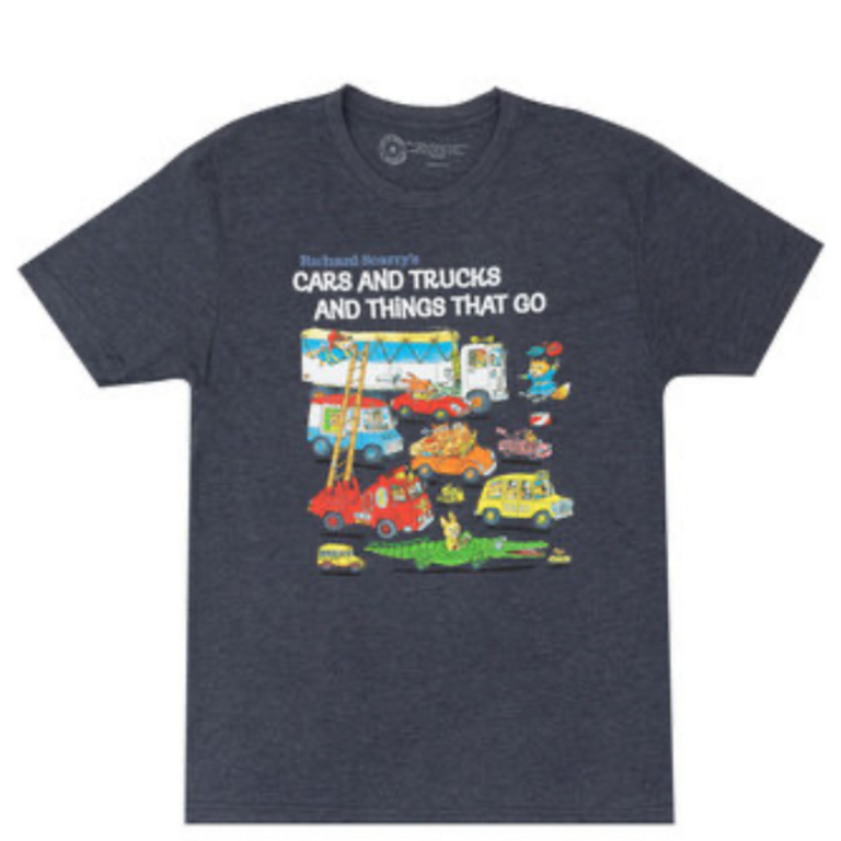 PRHC PRH Richard Scarry Cars and Trucks Tshirt