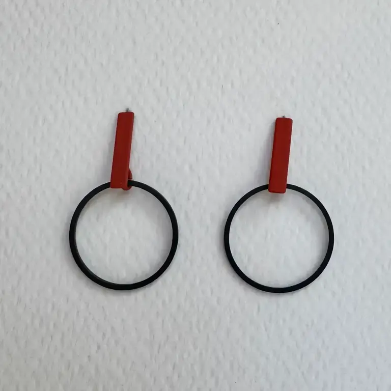 Copper Bee Copper Bee Bauhaus Earrings