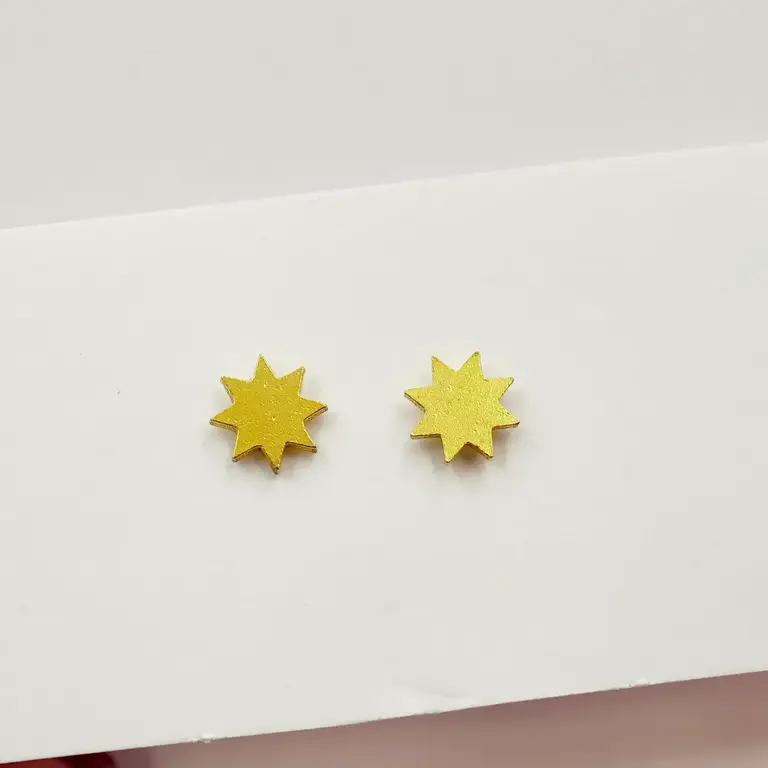 Copper Bee Copper Bee Teeny Star Studs