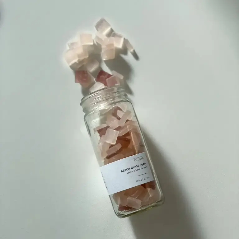 Sealuxe Sealuxe Beach Glass Single Hand Soaps - Rose