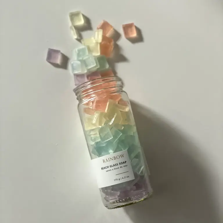 Sealuxe Sealuxe Beach Glass Single Hand Soaps - Rainbow
