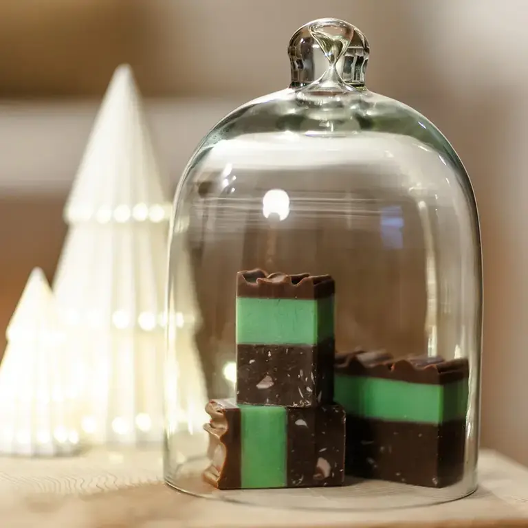 Ravensong Ravensong Artisan Soap - Mint Nanaimo Bar