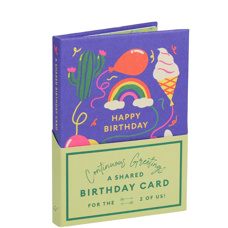 BD BD A Shared Birthday Card Continous Greetings