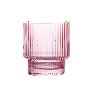 ICM ICM Ribbed Tumbler - Rose 11.5 oz
