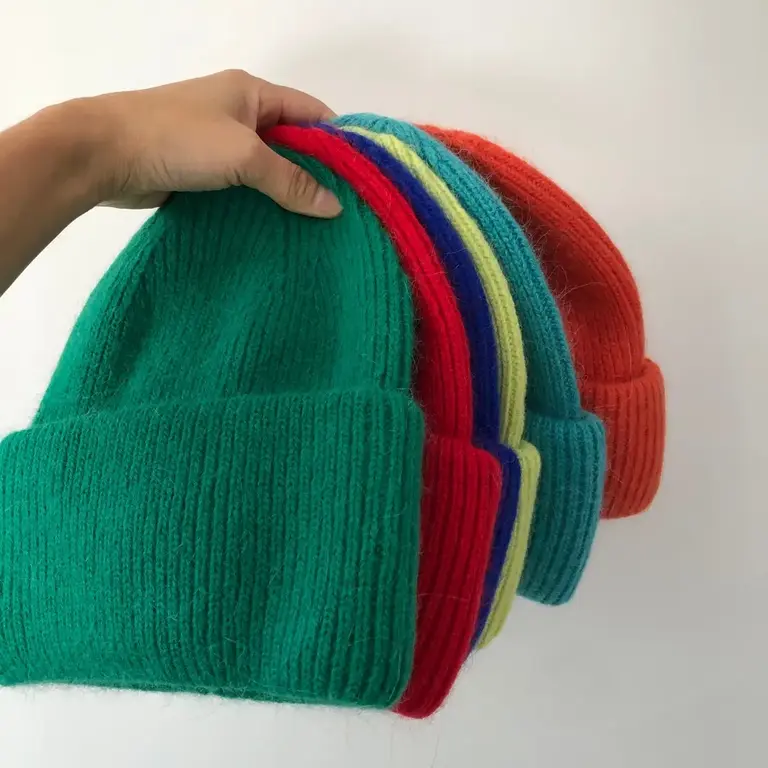 Billy Bamboo Billy Bamboo Royal Angora Wool Beanie