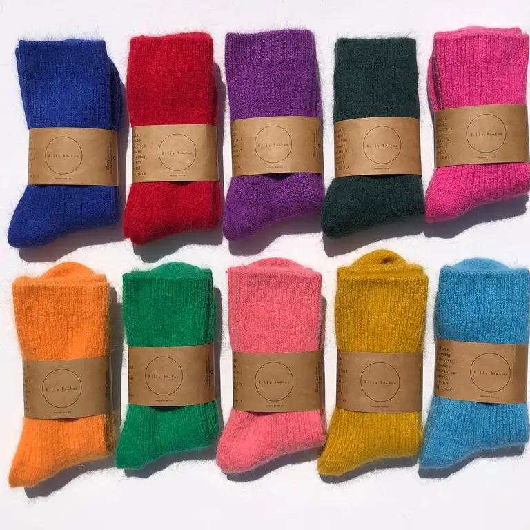 Billy Bamboo Billy Bamboo Angora Wool Socks
