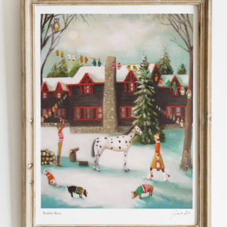 Janet Hill Janet Hill Muskoka Manor Print 8.5x11 Unframed