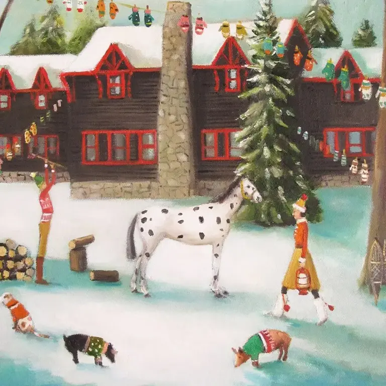 Janet Hill Janet Hill Muskoka Manor Print 8.5x11 Unframed