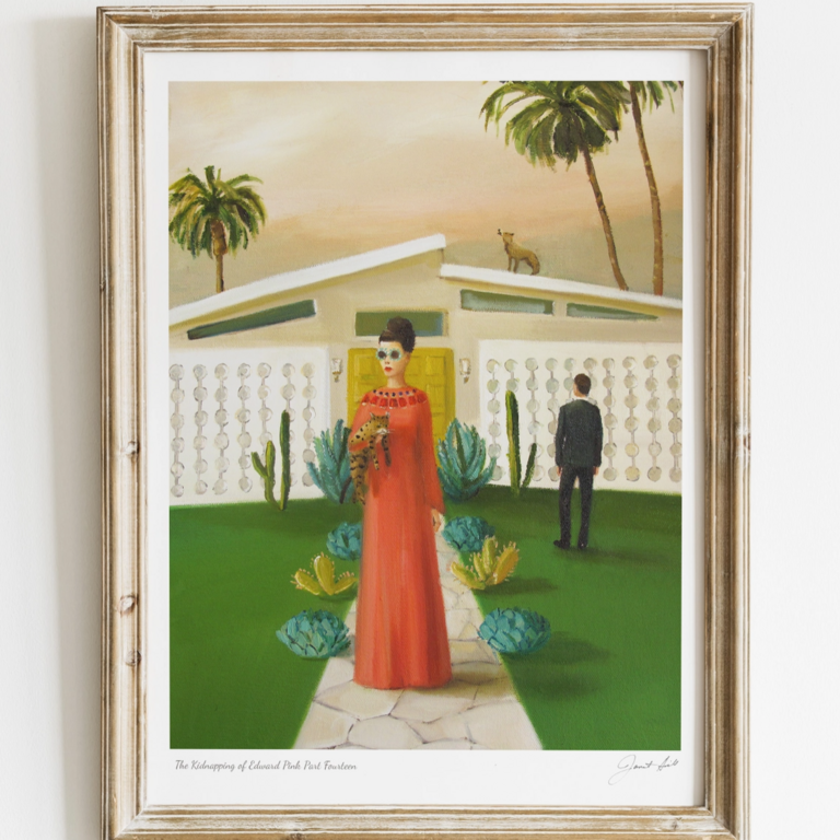 Janet Hill Janet Hill The Kidnapping ... Part 14 8.5x11 Unframed