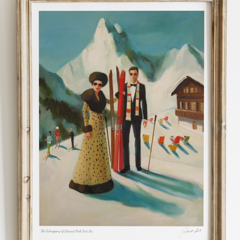 Janet Hill Janet Hill The Kidnapping ... Part 6  8.5x11 Unframed