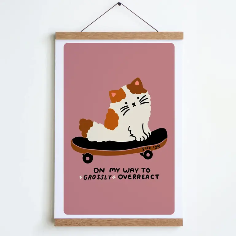 SHC SHC Overreact Rhubard Print 8x10 Unframed