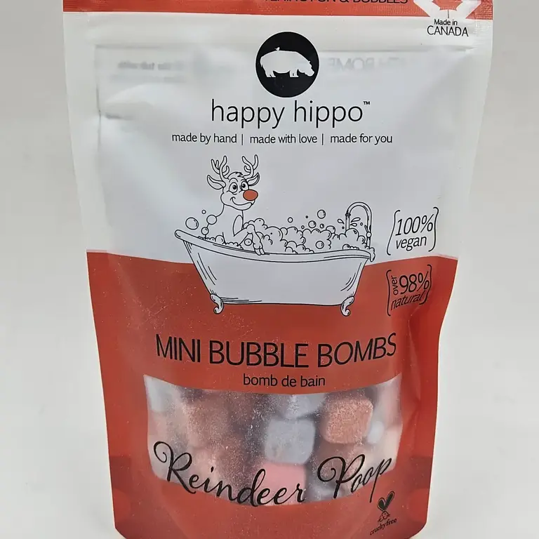 Happy Hippo Happy Hippo Mini Bath Bombs Reindeer