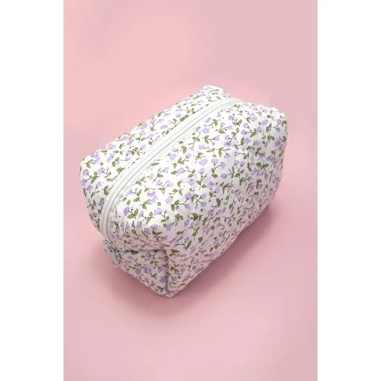 Joss Joss Ditzy Quilted Floral Cosmetic Pouch