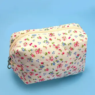 Joss Joss Floral Toile Cosmetic Pouch