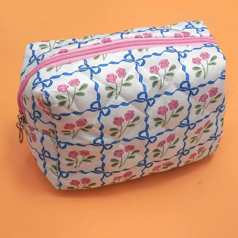 Joss Joss Floral Toile Cosmetic Pouch