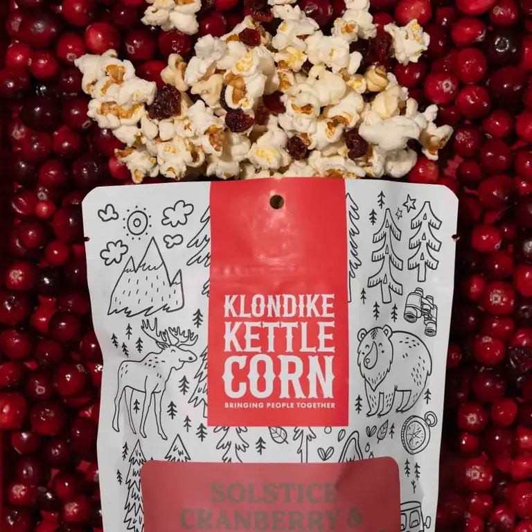 Klondike Kettle Corn Klondike Kettle Corn Solstice Cranberry White Chocolate 125g