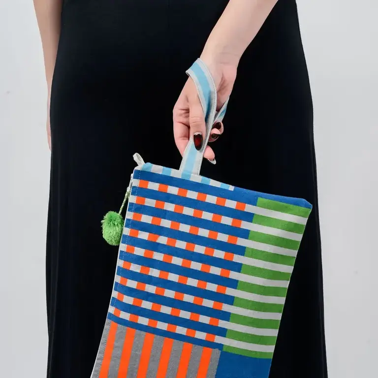 Kores Kores Cotton Canvas Wristlet Large