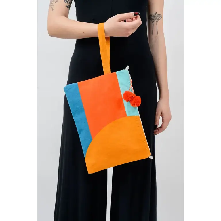 Kores Kores Cotton Canvas Wristlet Large