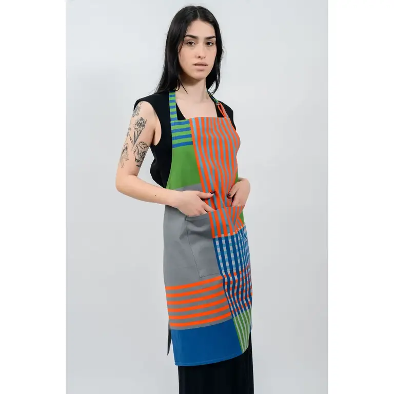Kores Kores Graphic Cotton Canvas Apron