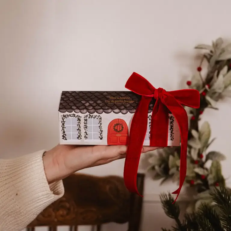 Mimi & August Mimi & August Little House Box (3 candle set)