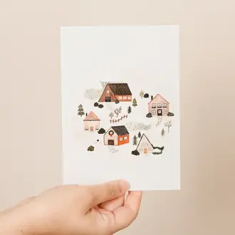 Mimi & August Mimi & August Holiday Village Card