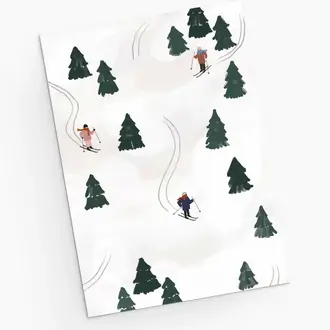 Mimi & August Mimi & August Sliding Into Festivities Card