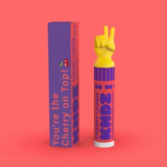 KNDZ KNDZ Vegan Lip Balm -Peace Cherry Charm